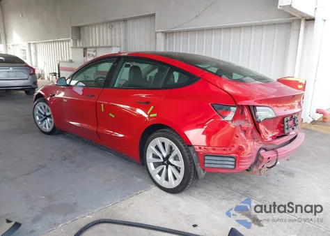 2023 Tesla Model 3 Rear-Wheel Drive from USA, damaged, VIN 5YJ3E1EAXPF438378
